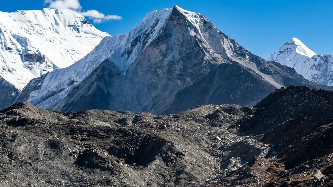 Actual trail to Island Peak