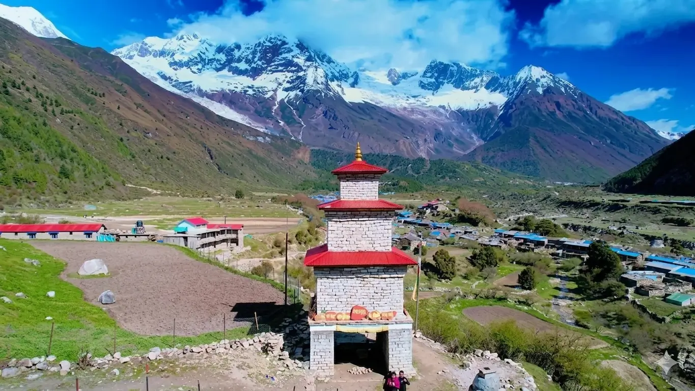Chorten in Samagaon