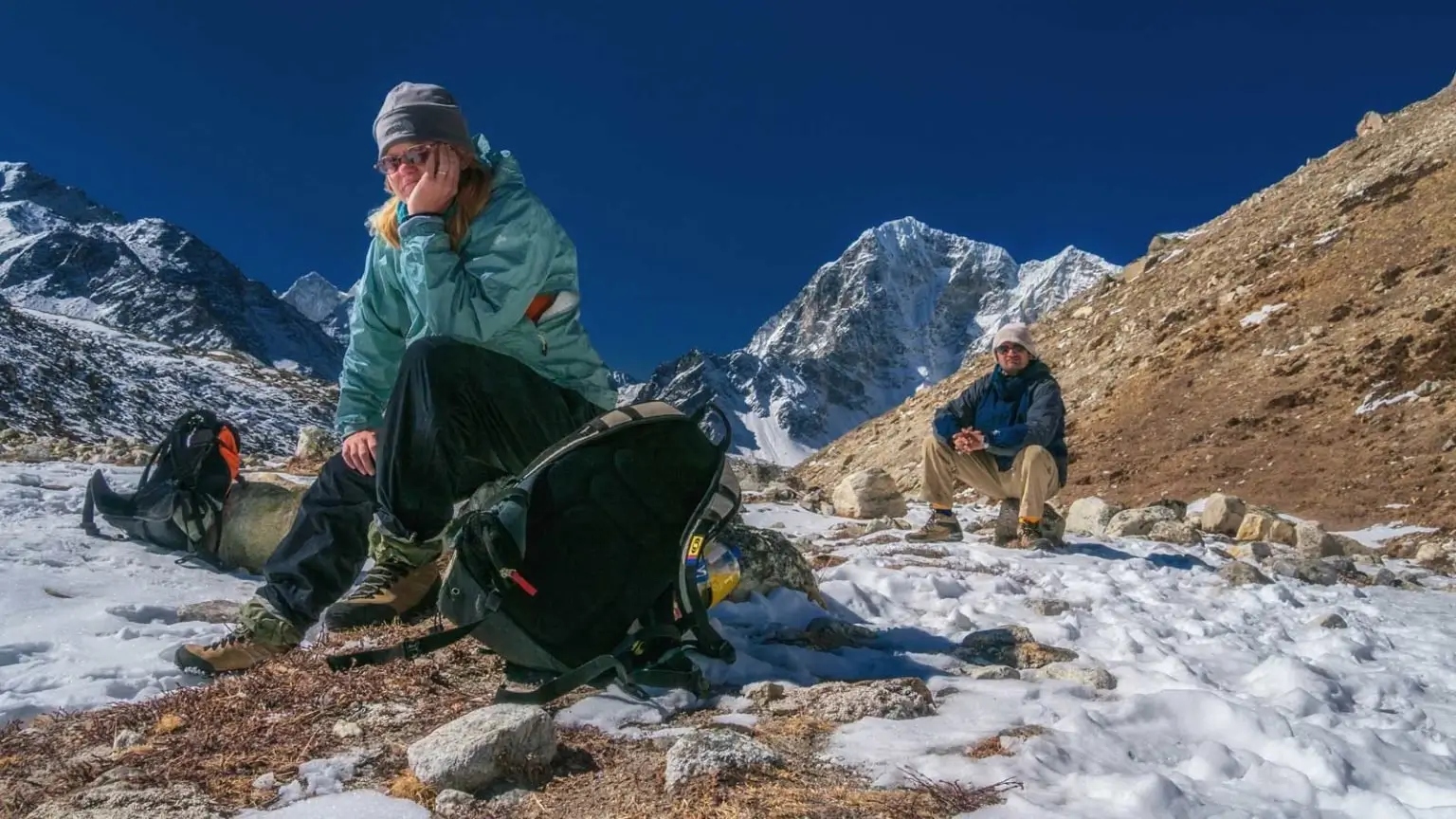 https://theplanetd.com/best-treks-in-nepal/ founders Deb Corbeil, adventure travel bloggers and explorers
