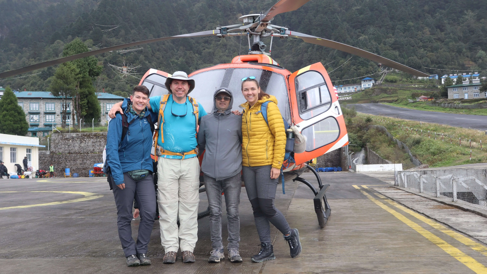 Lukla Helicopter Transfer – Stunning Himalayan views en route to Everest Base Camp.