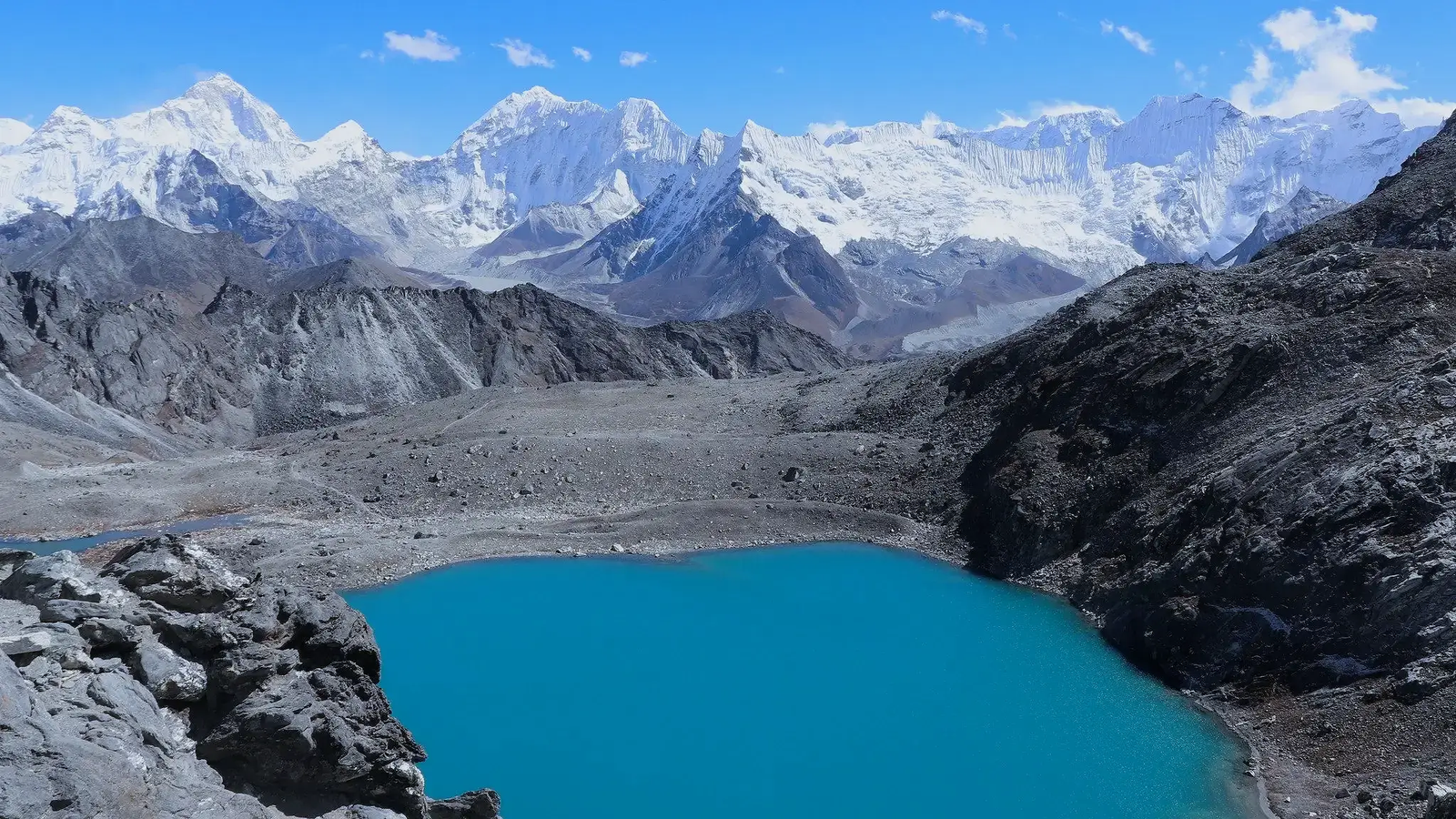The most comprehensive trek in the Everest region with crossings of the Khongma La, Cho La and Renjo La, ascents of Kala Pattar, Gokyo Ri, and a visit to Everest Base Camp