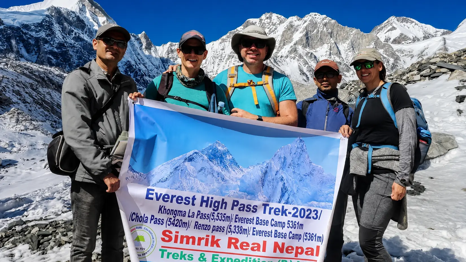 Everest High Pass Trek is a challenging Himalayan Adventure
