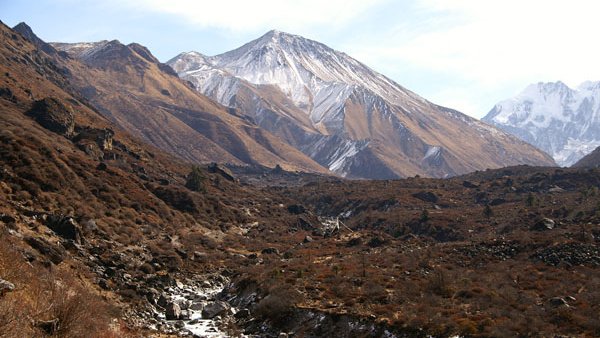 High-altitude viewpoint at Tsergo Ri Peak, a highlight of the Langtang trek