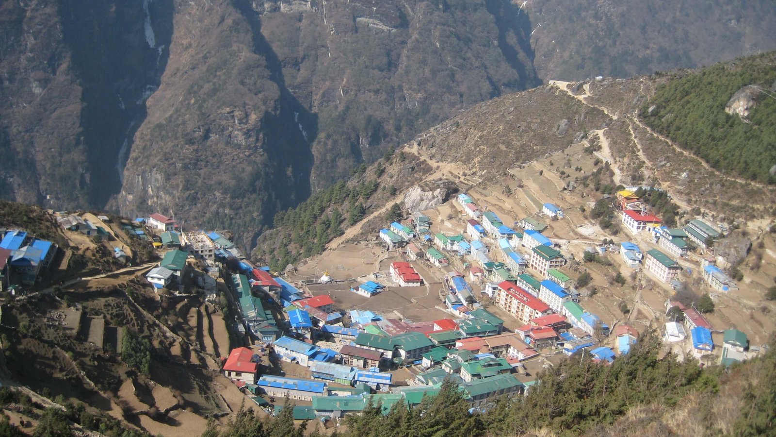 Namche Bazaar, the gateway to Everest Base Camp