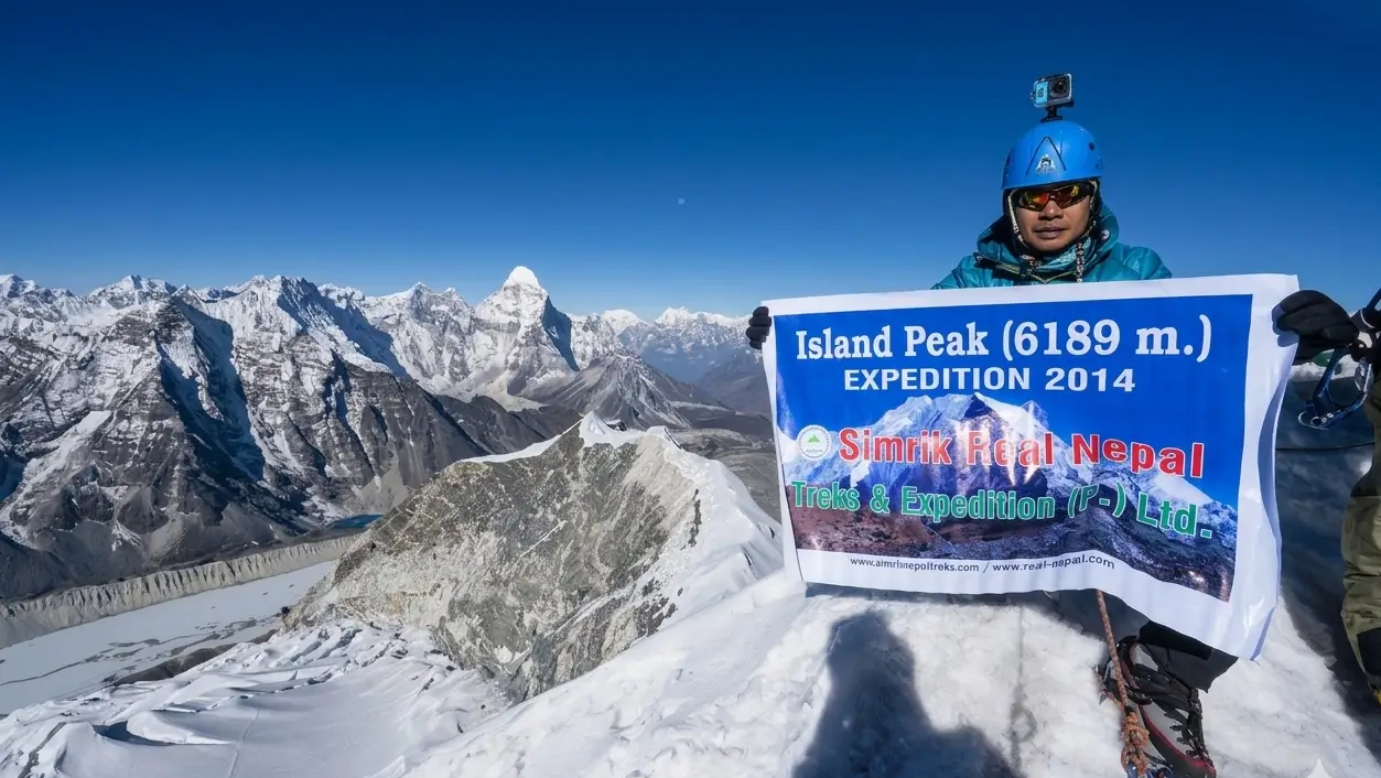Island peak climbing