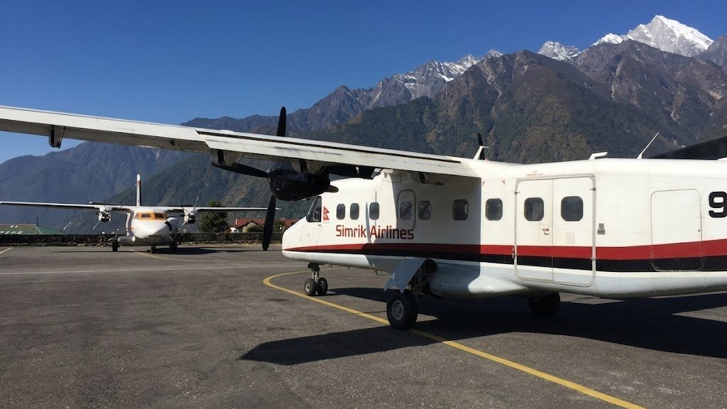 Lukla Airport Gateway to Mera Peak Climbing, Elev.2840m