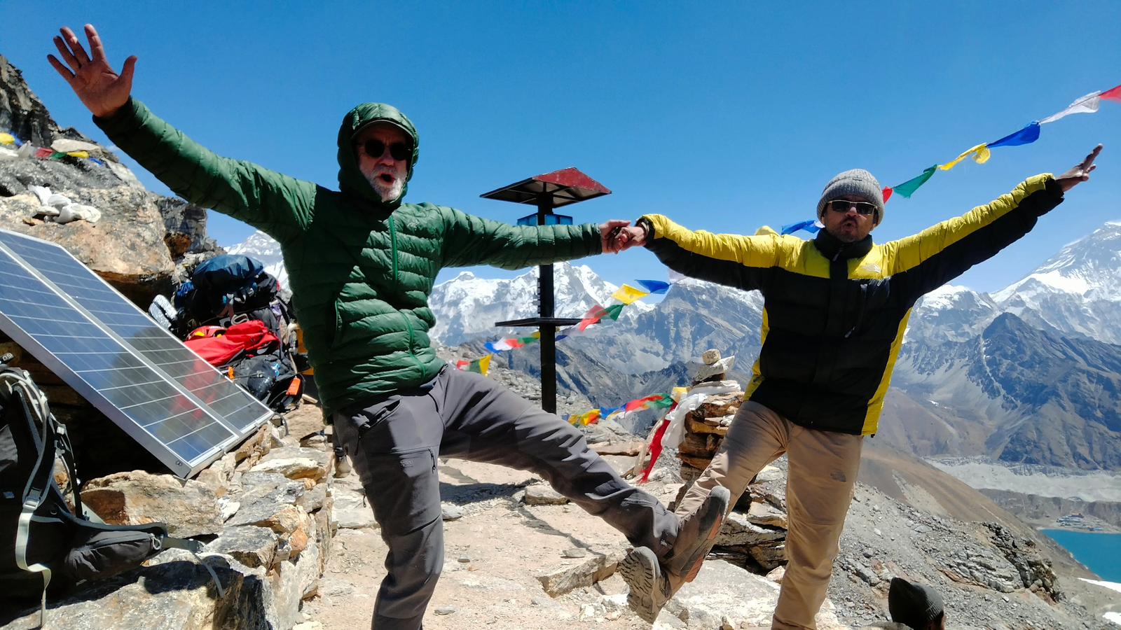 Renjo La Pass on the Everest Three High Passes Trek in Nepal