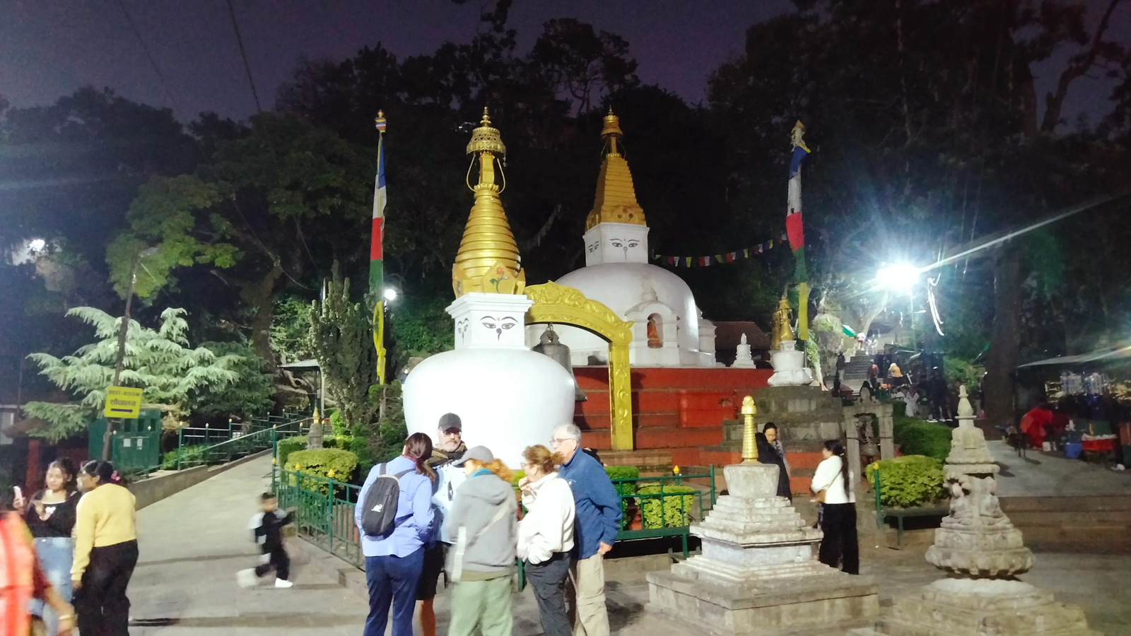 Swayambhunath photo spot tourists taking pictures Kathmandu