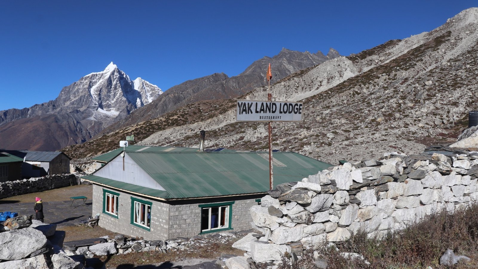 Tea house accommodation in Chhukung before Khongma La Pass 5535m