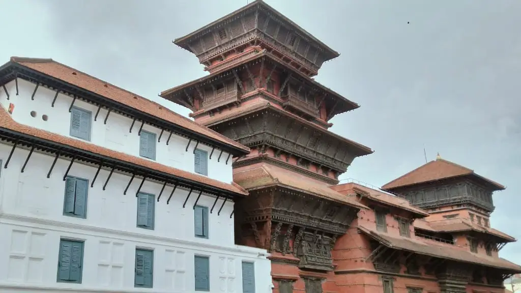 Visit Nautale Durbar Hanuman Dhoka Kathmandu – famous nine-story palace and UNESCO World Heritage Site showcasing Nepal’s rich royal history.